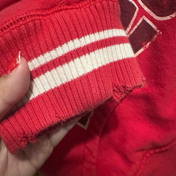 Mitchell & Ness Boston Red Sox Zip Hoodie – Vintage Style Sweatshirt, Size S - Picture 10 of 14